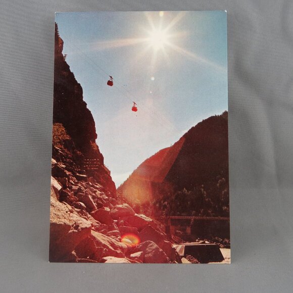 Vintage Postcard - Hell's Gate Air Tram Trans Canada Collection - Traveltime - Picture 4 of 4